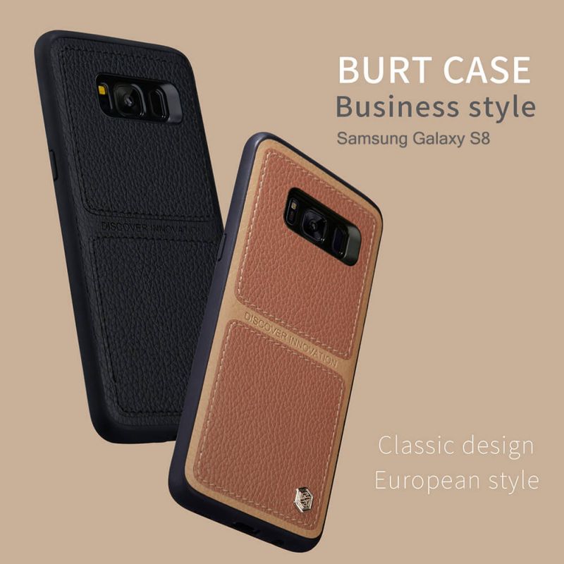 Nillkin BURT Series business protective leather case for Samsung Galaxy S8 order from official NILLKIN store