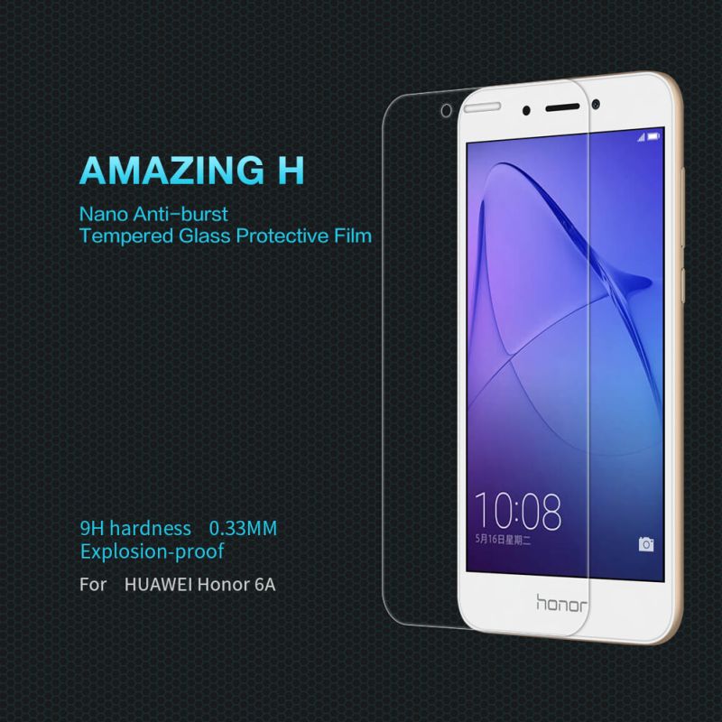 Nillkin Amazing H tempered glass screen protector for Huawei Honor 6A order from official NILLKIN store