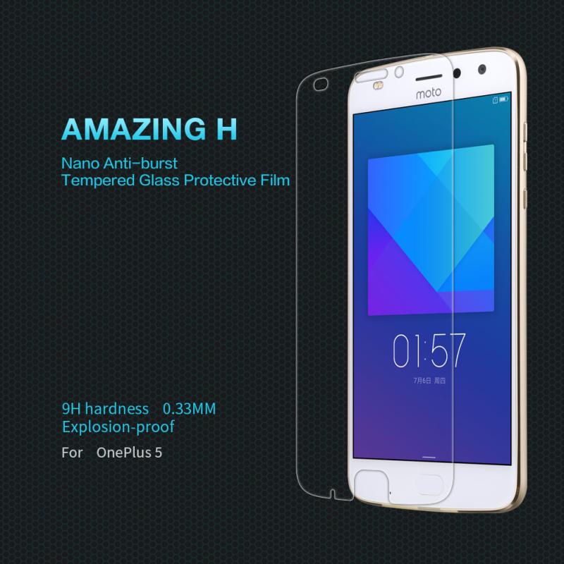 Nillkin Amazing H tempered glass screen protector for Motorola Moto Z2 Play order from official NILLKIN store