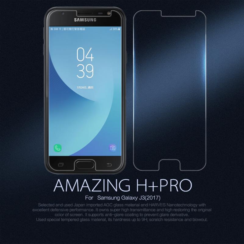 Nillkin Amazing H+ Pro tempered glass screen protector for Samsung Galaxy J3 (2017) order from official NILLKIN store
