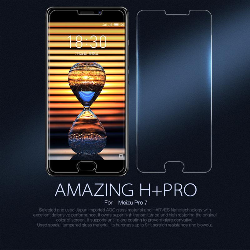Nillkin Amazing H+ Pro tempered glass screen protector for Meizu Pro 7 order from official NILLKIN store