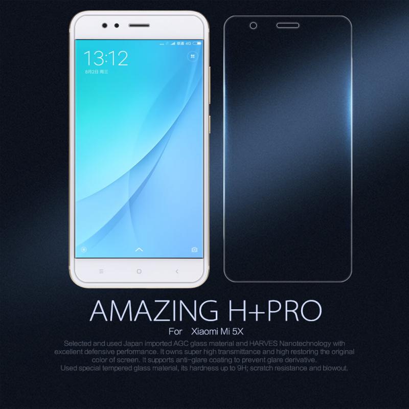 Nillkin Amazing H+ Pro tempered glass screen protector for Xiaomi Mi5X (Mi 5X, Mi A1) order from official NILLKIN store