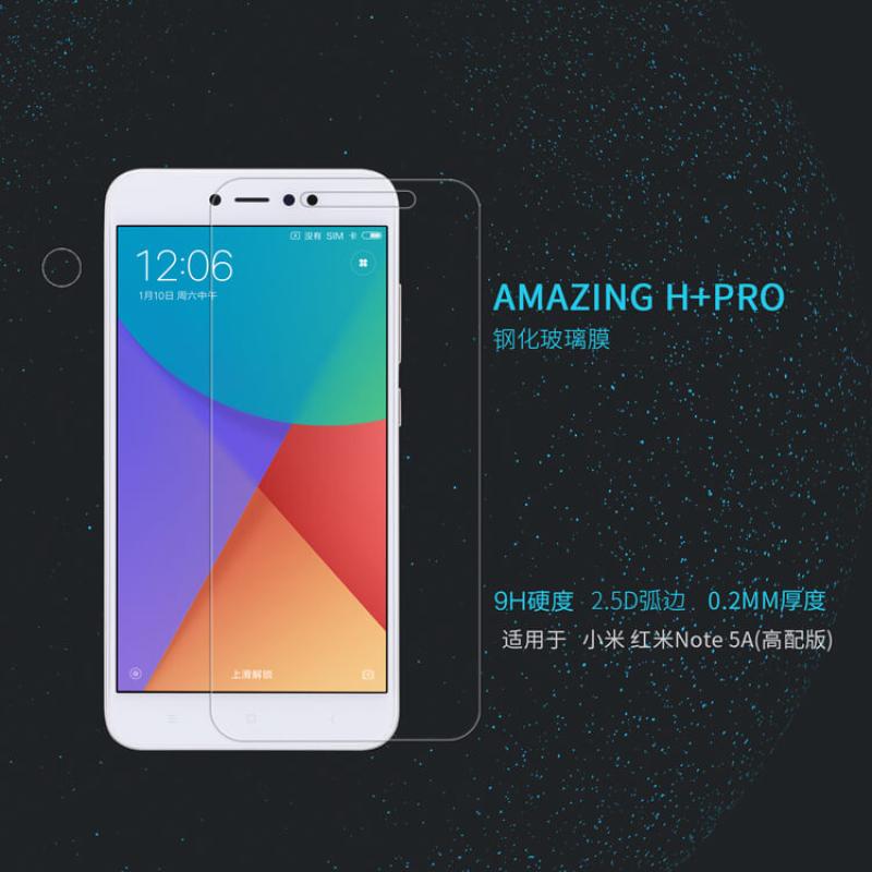 Nillkin Amazing H+ Pro tempered glass screen protector for Xiaomi Redmi Note 5A Prime order from official NILLKIN store