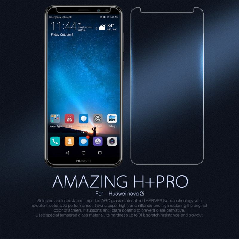 Nillkin Amazing H+ Pro tempered glass screen protector for Huawei Nova 2i order from official NILLKIN store
