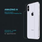 Nillkin Amazing H back cover tempered glass screen protector for Apple iPhone XS, iPhone X