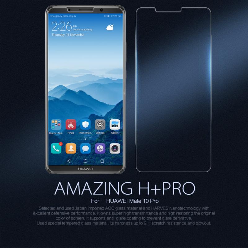 Nillkin Amazing H+ Pro tempered glass screen protector for Huawei Mate 10 Pro order from official NILLKIN store
