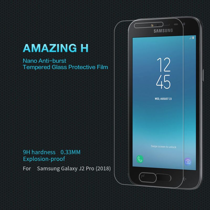 Nillkin Amazing H tempered glass screen protector for Samsung Galaxy J2 Pro (2018) order from official NILLKIN store