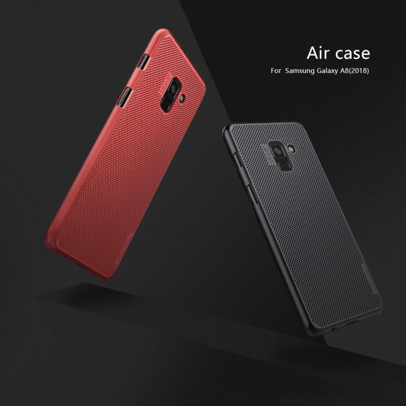 Nillkin AIR series ventilated fasion case for Samsung Galaxy A8 (2018) order from official NILLKIN store
