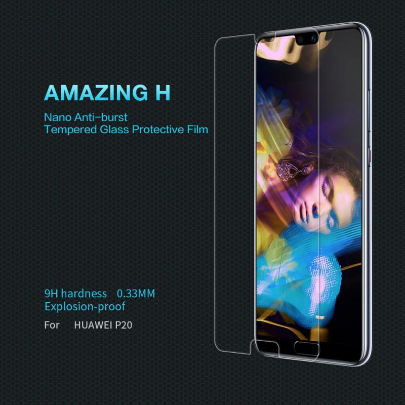 Nillkin Amazing H tempered glass screen protector for Huawei P20 order from official NILLKIN store