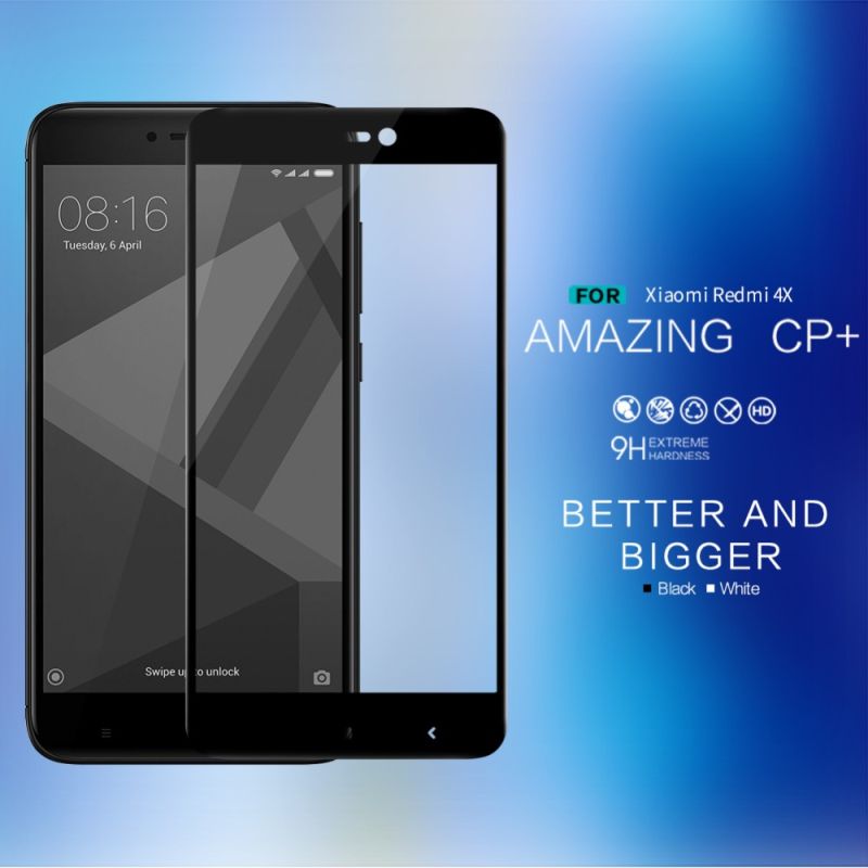 Nillkin Amazing CP+ tempered glass screen protector for Xiaomi Redmi 4X order from official NILLKIN store
