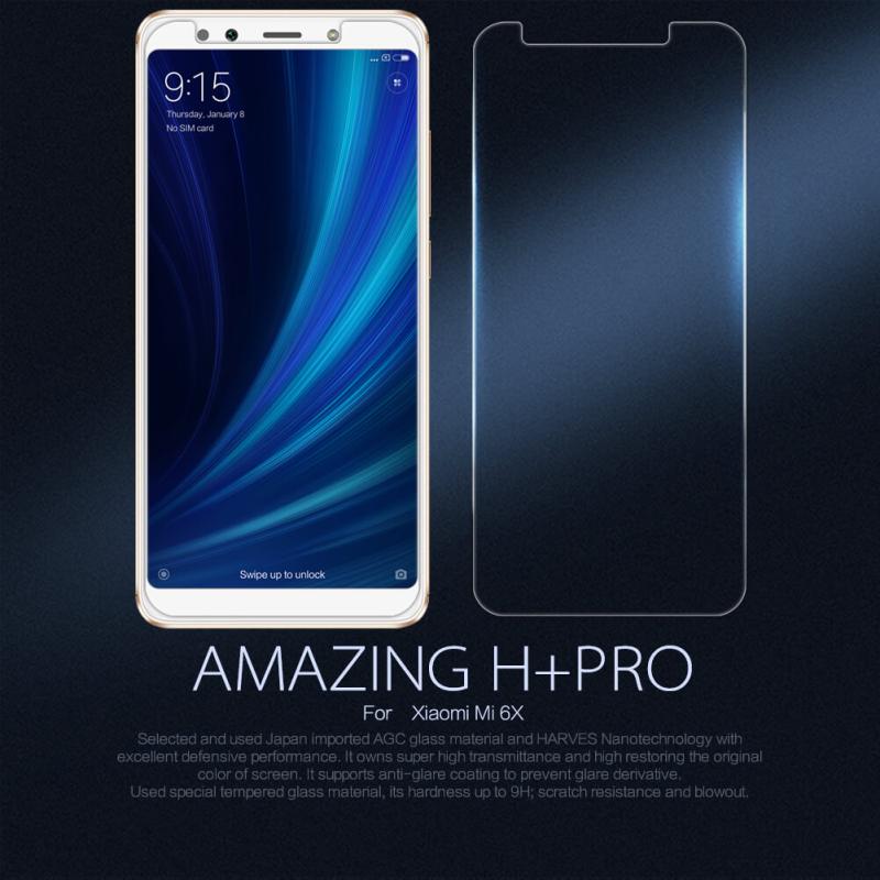 Nillkin Amazing H+ Pro tempered glass screen protector for Xiaomi Mi 6X (Xiaomi Mi A2) order from official NILLKIN store