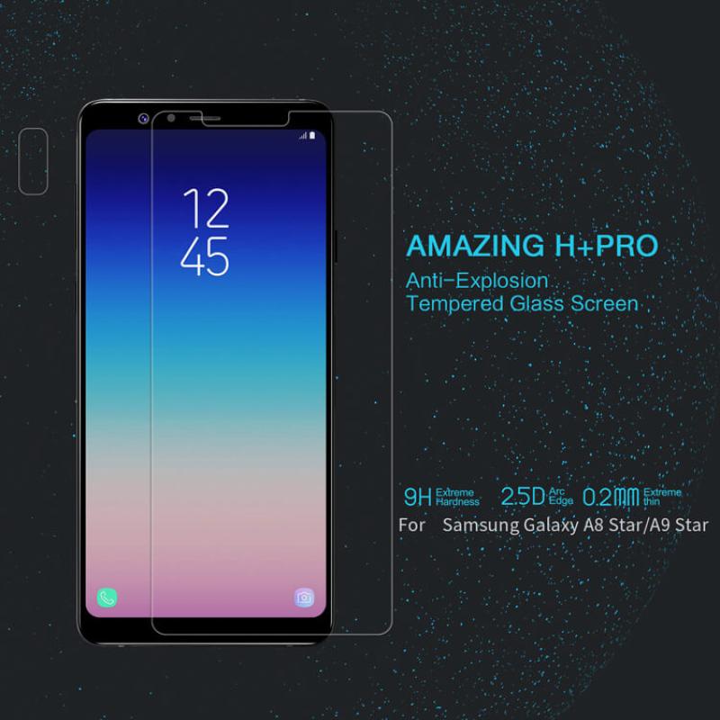 Nillkin Amazing H+ Pro tempered glass screen protector for Samsung Galaxy A8 Star (A9 Star) order from official NILLKIN store