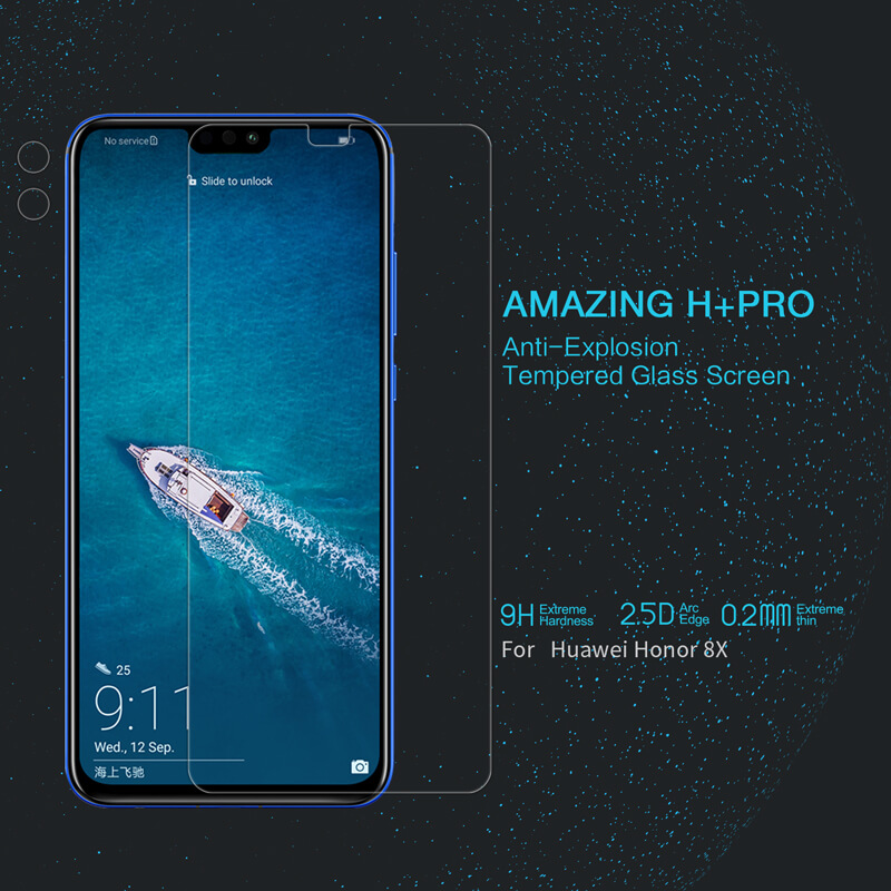 Nillkin Amazing H+ Pro tempered glass screen protector for Huawei Honor 8X order from official NILLKIN store