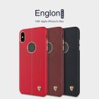 Nillkin Englon Leather Cover case for Apple iPhone XS Max (iPhone 6.5)