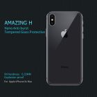 Nillkin Amazing H back cover tempered glass screen protector for Apple iPhone XS Max (iPhone 6.5)