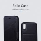 Nillkin Folio magnetic leather flip case for Apple iPhone XS Max