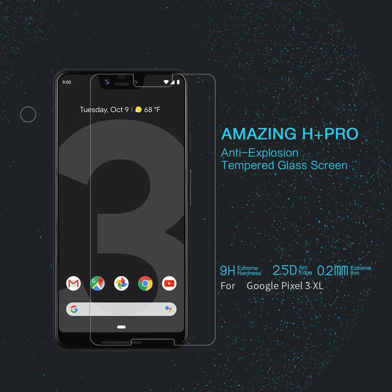 Nillkin Amazing H+ Pro tempered glass screen protector for Google Pixel 3 XL order from official NILLKIN store