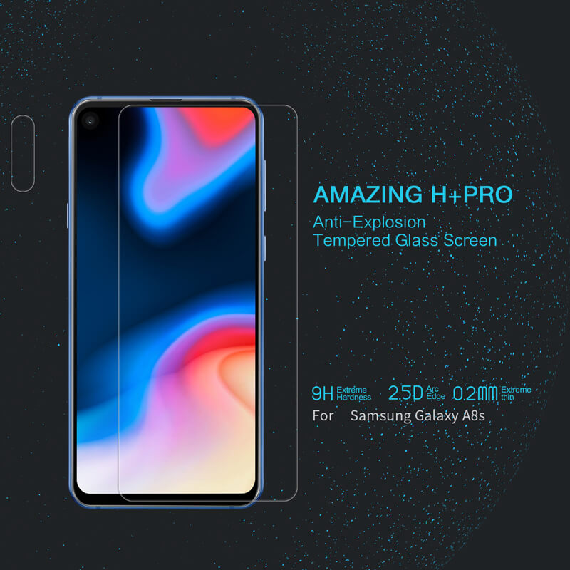 Nillkin Amazing H+ Pro tempered glass screen protector for Samsung Galaxy A8s order from official NILLKIN store