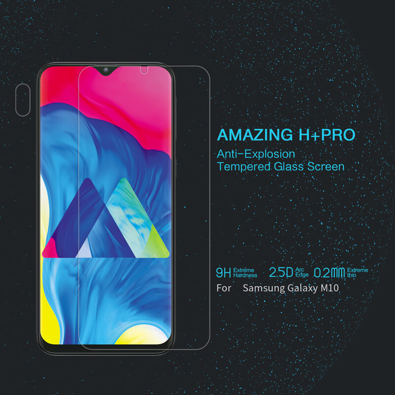 Nillkin Amazing H+ Pro tempered glass screen protector for Samsung Galaxy M10 (M105F) order from official NILLKIN store