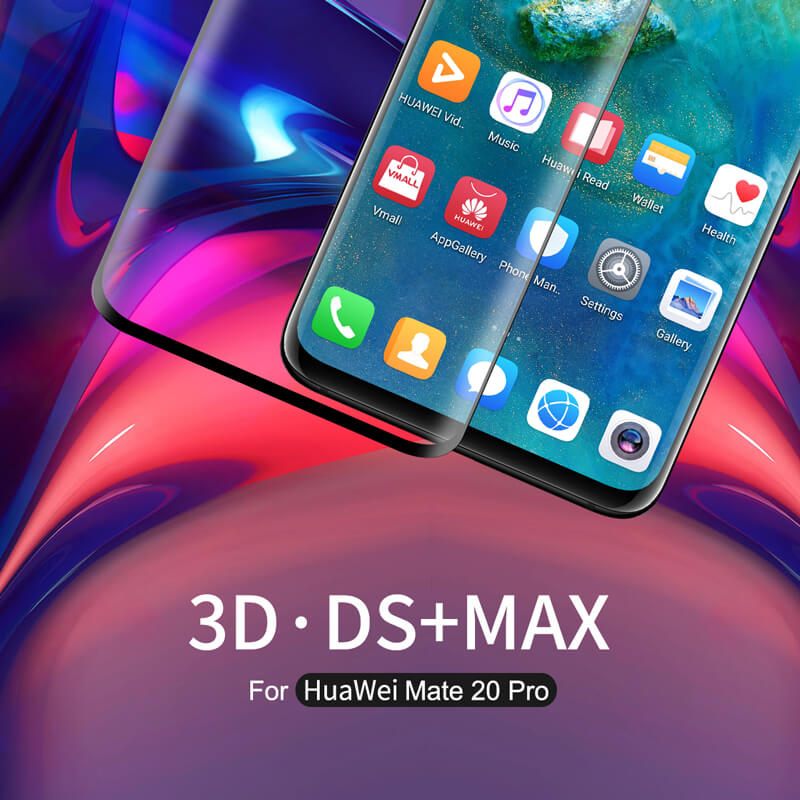 Nillkin Amazing 3D DS+ Max tempered glass screen protector for Huawei Mate 20 Pro order from official NILLKIN store