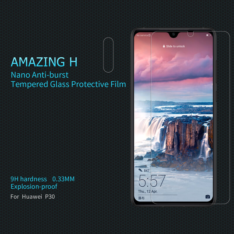 Nillkin Amazing H tempered glass screen protector for Huawei P30 order from official NILLKIN store
