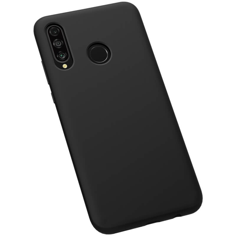 Cover Personalizzata Per Huawei P30 Lite Con Foto E Testo - Vetro Temperato Posteriore E Bordo TPU