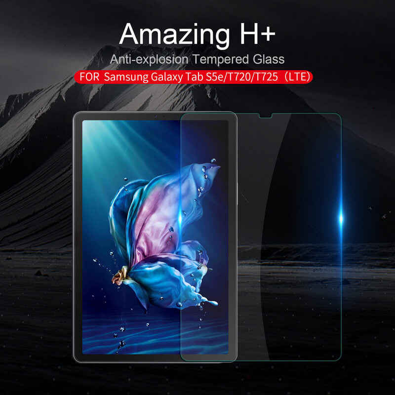 Nillkin Amazing H+ tempered glass screen protector for Samsung Galaxy Tab S5e (T720, T725 LTE) order from official NILLKIN store
