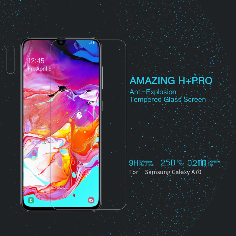 Nillkin Amazing H+ Pro tempered glass screen protector for Samsung Galaxy A70 order from official NILLKIN store