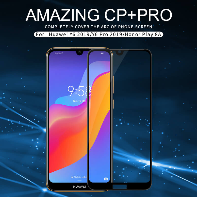 Nillkin Amazing CP+ Pro tempered glass screen protector for Huawei Y6 2019, Y6 Pro 2019, Honor Play 8A order from official NILLKIN store