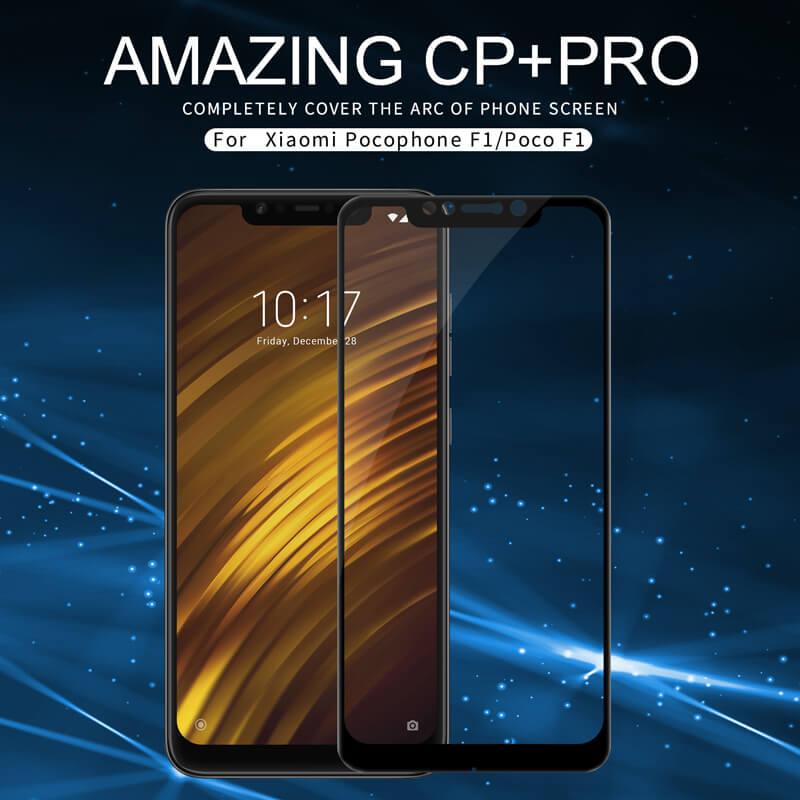 Nillkin Amazing CP+ Pro tempered glass screen protector for Xiaomi Pocophone F1 (Poco F1) order from official NILLKIN store