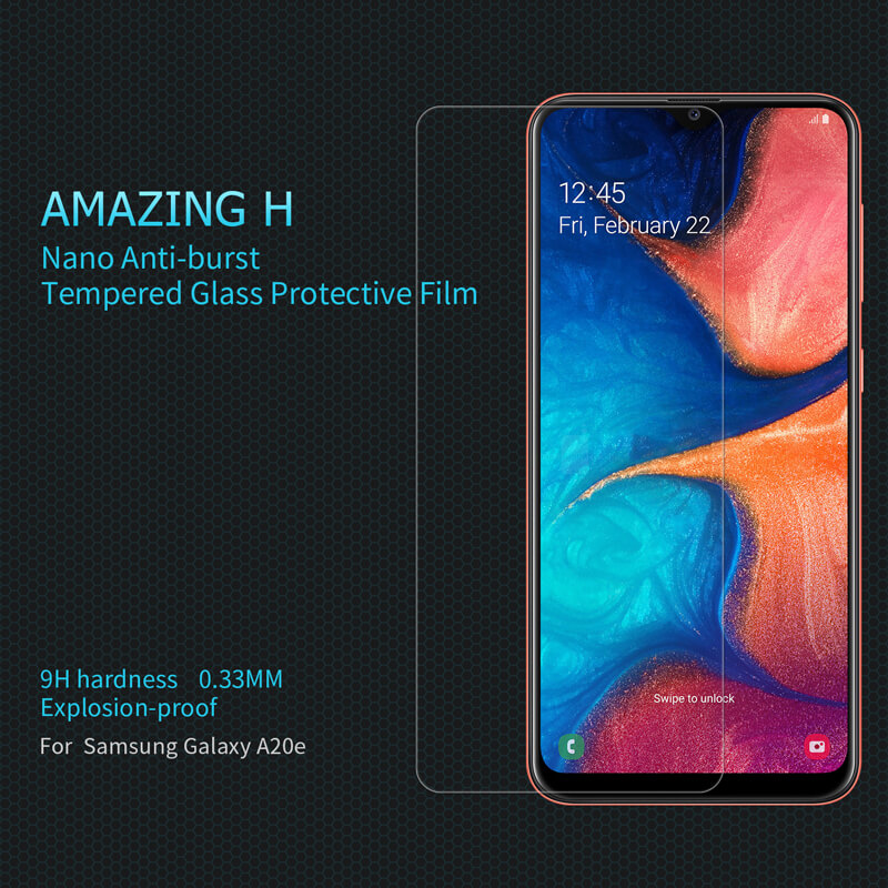 Nillkin Amazing H tempered glass screen protector for Samsung Galaxy A20e order from official NILLKIN store