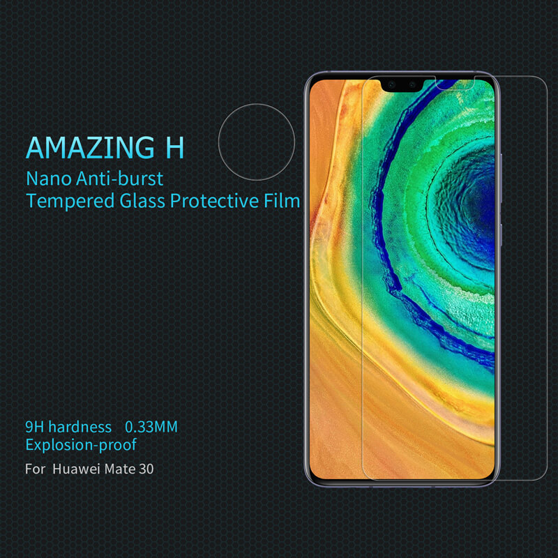 Nillkin Amazing H tempered glass screen protector for Huawei Mate 30 order from official NILLKIN store