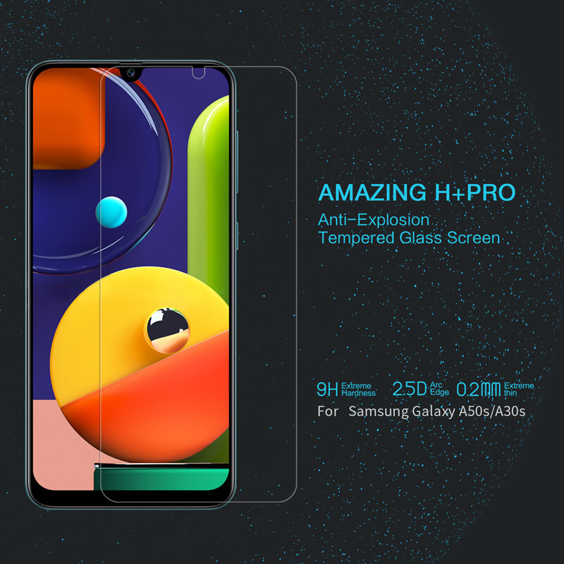 Nillkin Amazing H+ Pro tempered glass screen protector for Samsung Galaxy A50s, Galaxy A30s order from official NILLKIN store