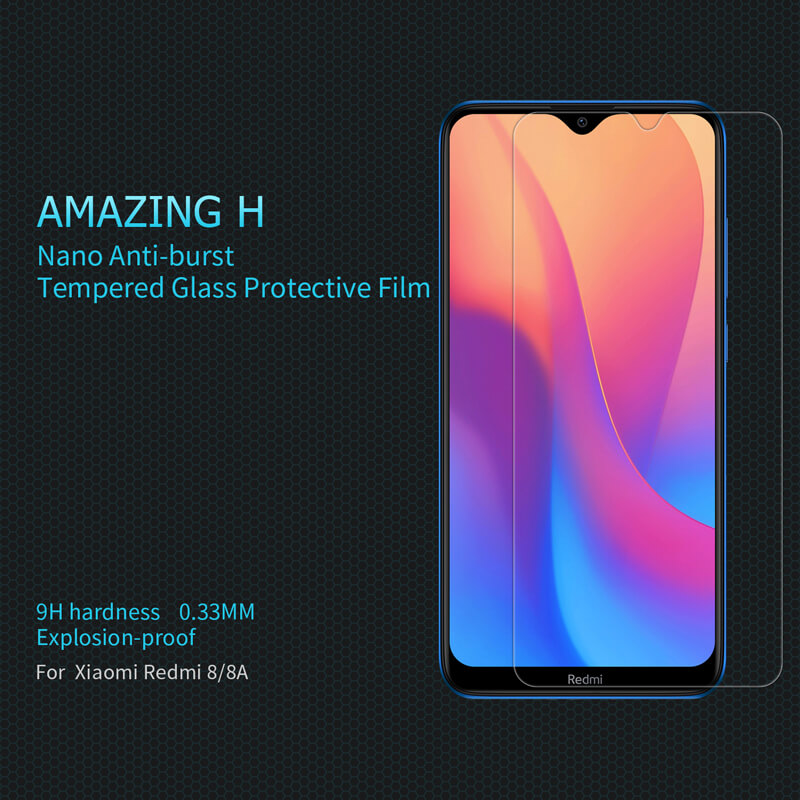 Nillkin Amazing H tempered glass screen protector for Xiaomi Redmi 8 (Redmi 8A) order from official NILLKIN store