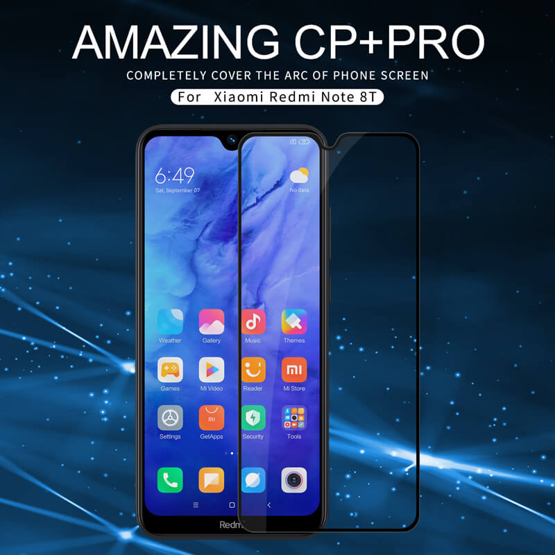 Nillkin Amazing CP+ Pro tempered glass screen protector for Xiaomi Redmi Note 8T order from official NILLKIN store