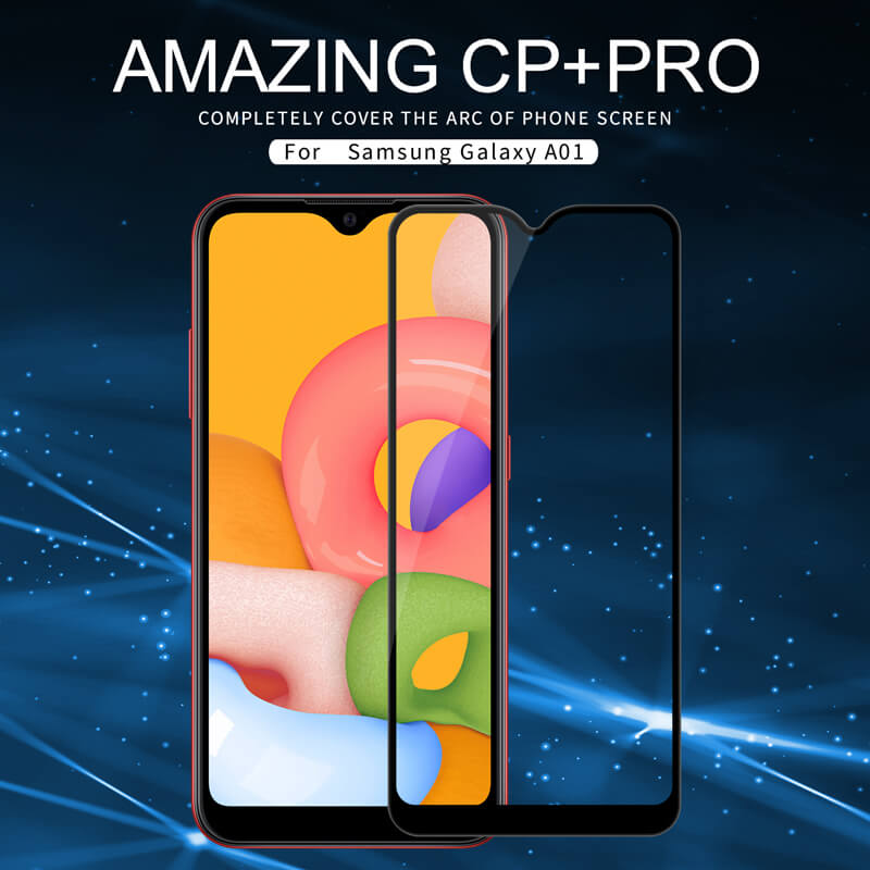 Nillkin Amazing CP+ Pro tempered glass screen protector for Samsung Galaxy A01 order from official NILLKIN store