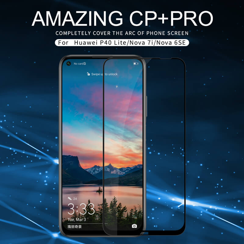 Nillkin Amazing CP+ Pro tempered glass screen protector for Huawei P40 Lite, Nova 7i, Nova 6 SE order from official NILLKIN store