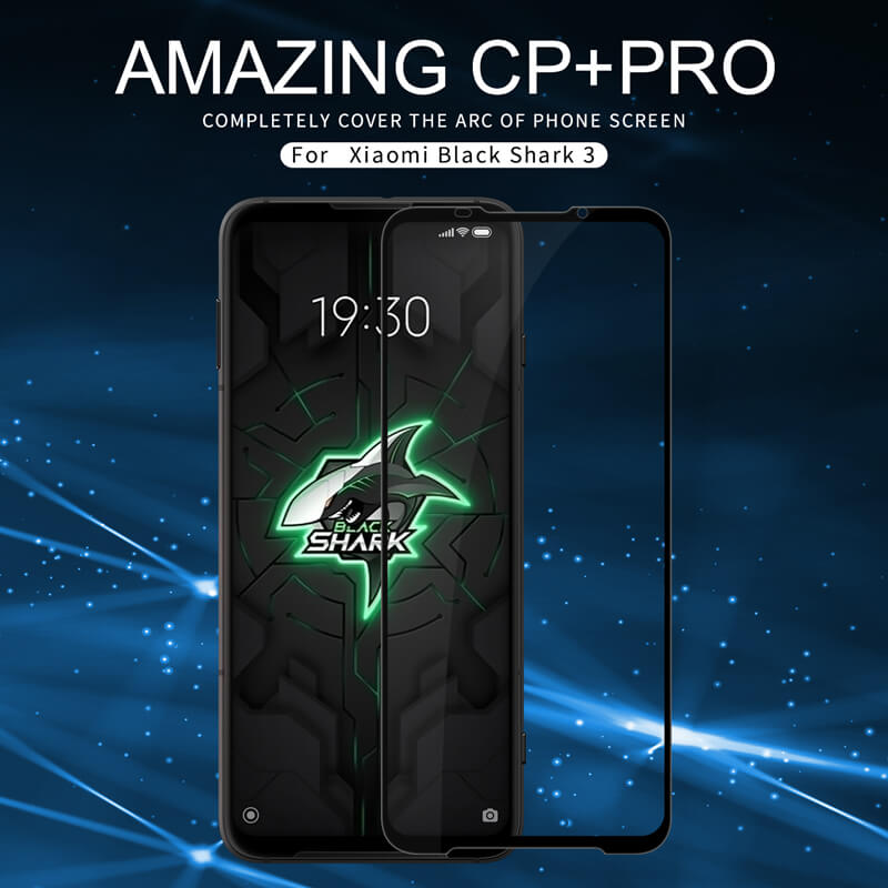 Nillkin Amazing CP+ Pro tempered glass screen protector for Xiaomi Black Shark 3 order from official NILLKIN store