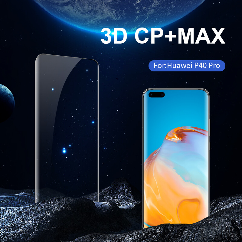 Nillkin Amazing 3D CP+ Max tempered glass screen protector for Huawei P40 Pro, P40 Pro Plus (P40 Pro+) order from official NILLKIN store