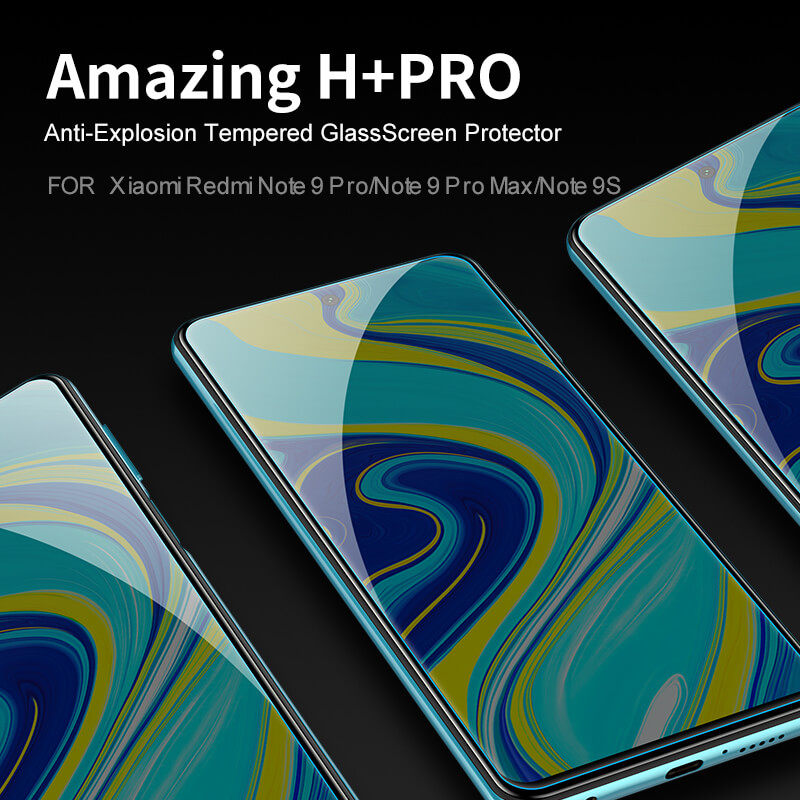 Nillkin Amazing H+ Pro tempered glass screen protector for Xiaomi Redmi Note 9 Pro, Note 9S, Note 9 Pro Max, Poco M2 Pro, Redmi Note 10 Lite order from official NILLKIN store