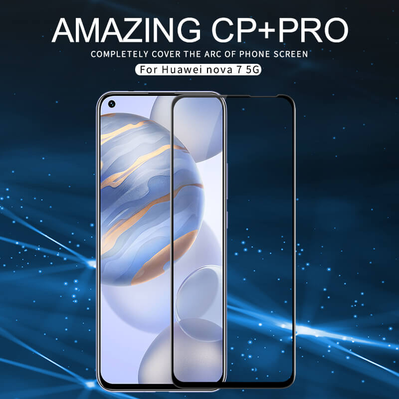 Nillkin Amazing CP+ Pro tempered glass screen protector for Huawei Nova 7 order from official NILLKIN store