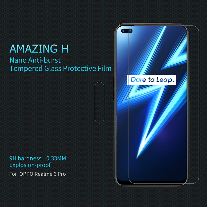 Nillkin Amazing H tempered glass screen protector for OPPO Realme 6 Pro order from official NILLKIN store