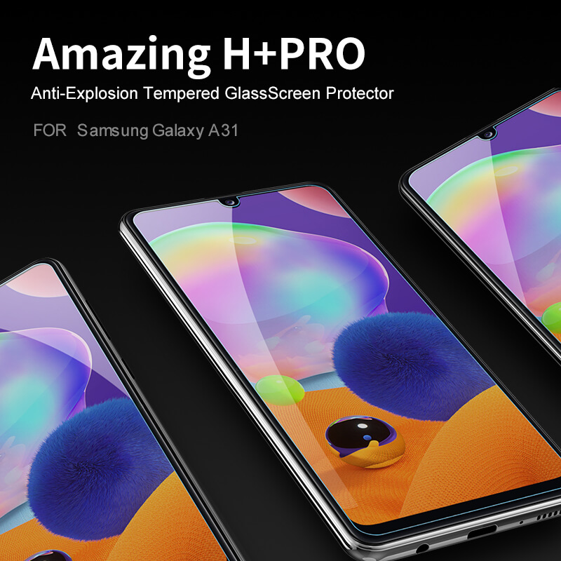 Nillkin Amazing H+ Pro tempered glass screen protector for Samsung Galaxy A31 order from official NILLKIN store