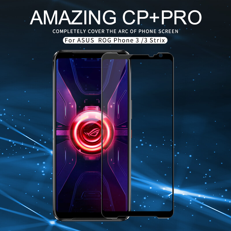 Nillkin Amazing CP+ Pro tempered glass screen protector for Asus ROG Phone 3 (ZS661KS), ROG Phone 3 Strix Edition order from official NILLKIN store
