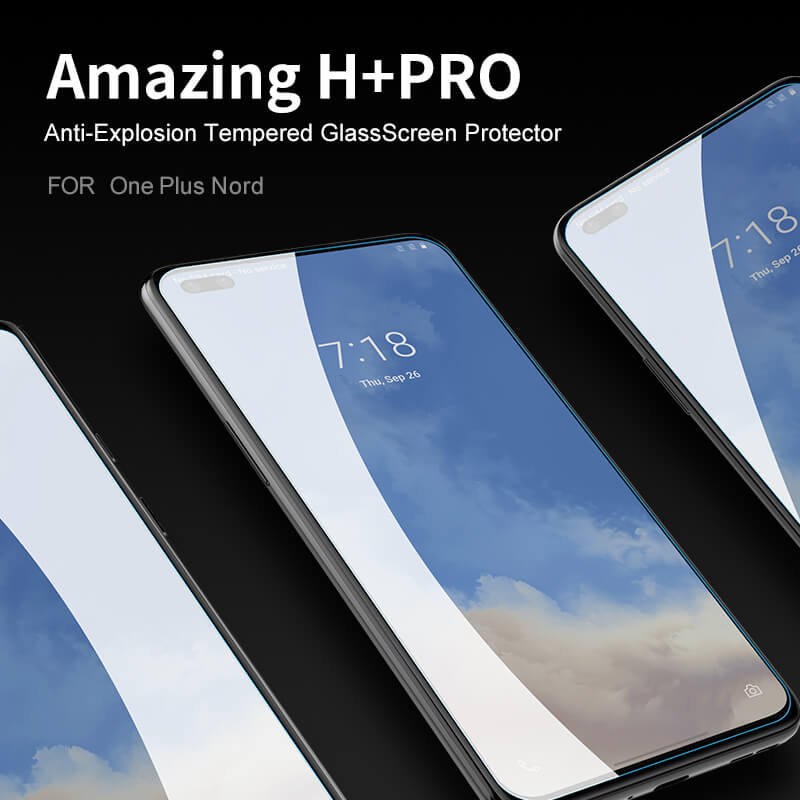 Nillkin Amazing H+ Pro tempered glass screen protector for Oneplus Nord, Oneplus Nord CE 5G, OnePlus Nord 2 5G order from official NILLKIN store
