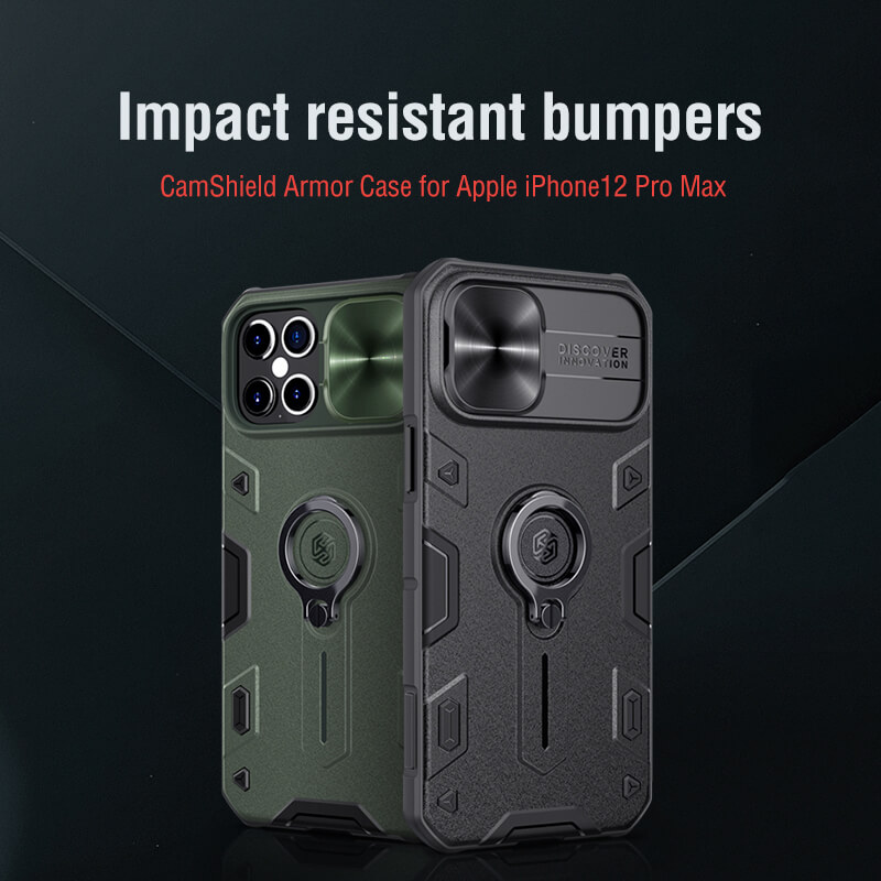 Nillkin CamShield Armor case for Apple iPhone 12 Pro Max 6.7 (without LOGO cutout) order from official NILLKIN store