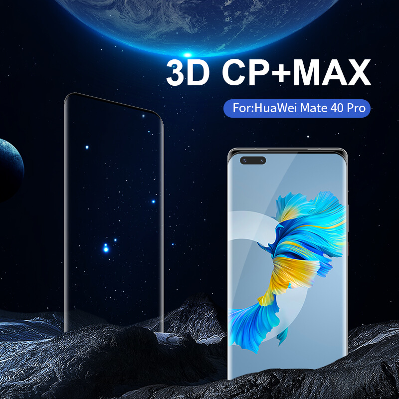 Nillkin Amazing 3D CP+ Max tempered glass screen protector for Huawei Mate 40 Pro, Mate 40 Pro Plus (Mate 40 Pro+), Mate 40 RS Porsche Design, Mate 40 E Pro 5G order from official NILLKIN store