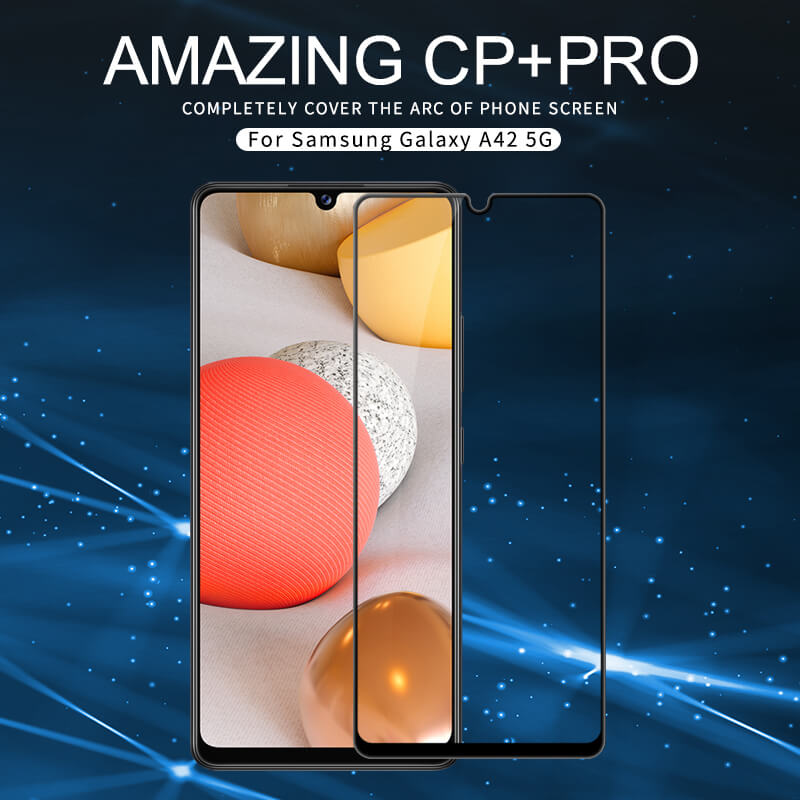 Nillkin Amazing CP+ Pro tempered glass screen protector for Samsung Galaxy A42 5G, M42 5G order from official NILLKIN store