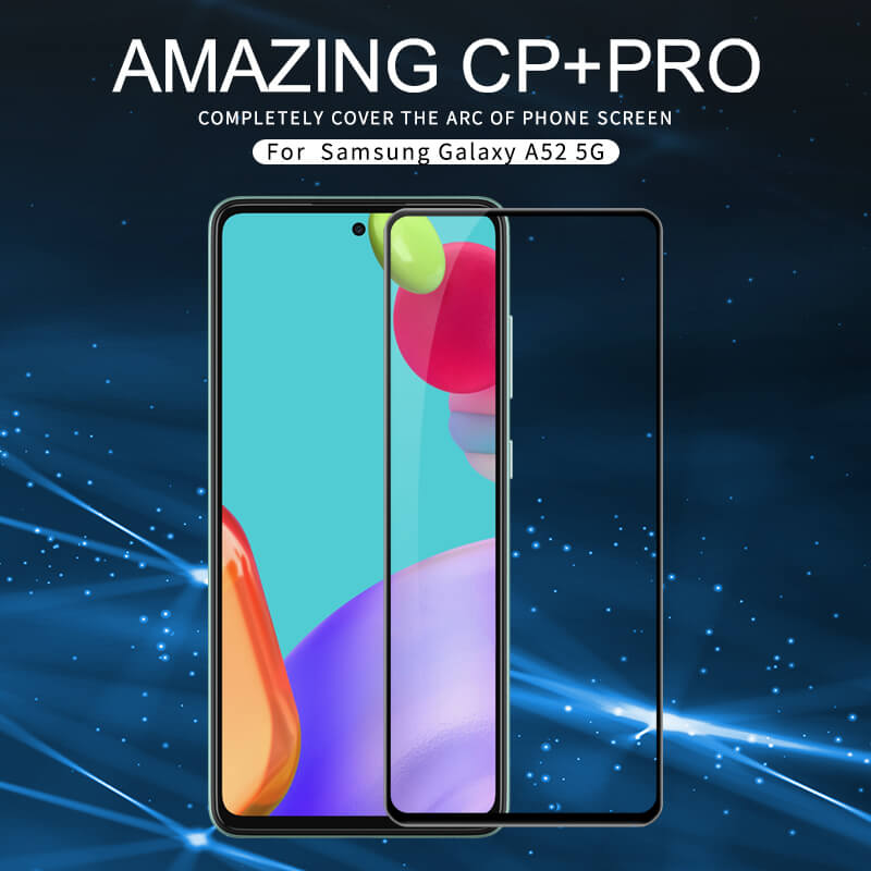 Nillkin Amazing CP+ Pro tempered glass screen protector for Samsung Galaxy A52 4G, A52 5G, A52S order from official NILLKIN store