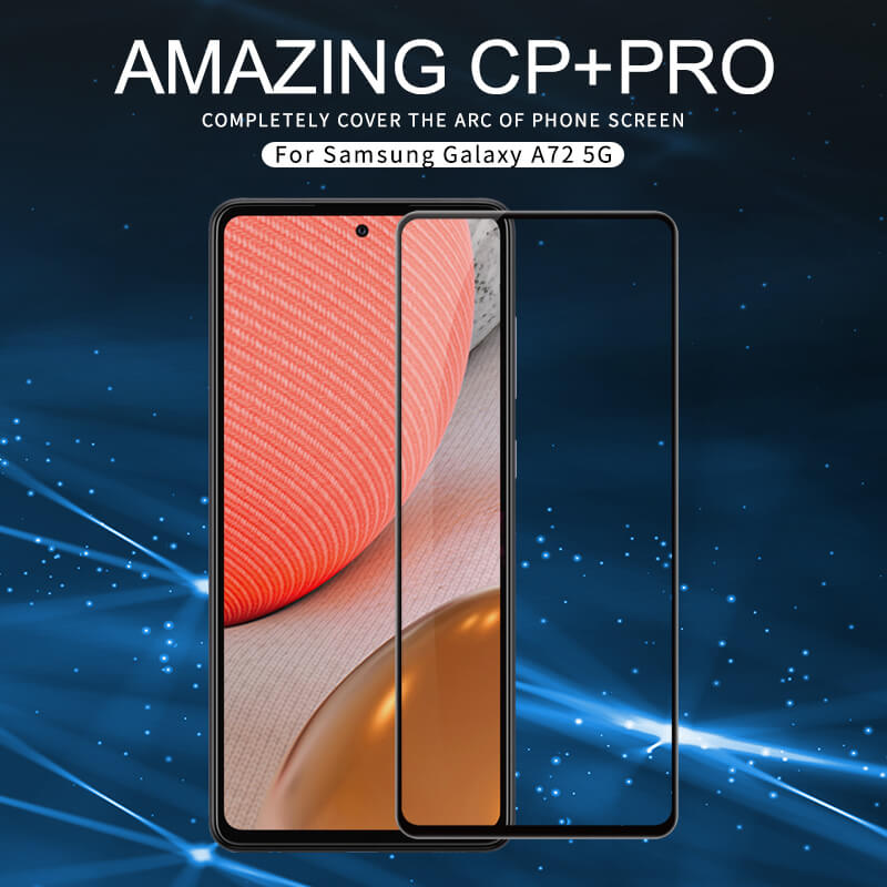 Nillkin Amazing CP+ Pro tempered glass screen protector for Samsung Galaxy A72 4G, A72 5G, M53 5G order from official NILLKIN store